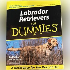 Labrador Retrievers for Dummies Book